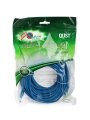 Патчкорд литой iOpen (Aopen/Qust) UTP кат.5е 10м синий <ANP511_10M_B>