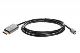 Кабель-адаптер USB Type-Cm --> DP1.4v (m) 8K@60Hz, 1.8m , Alum Shell,VCOM <CU480MC-1.8M>
