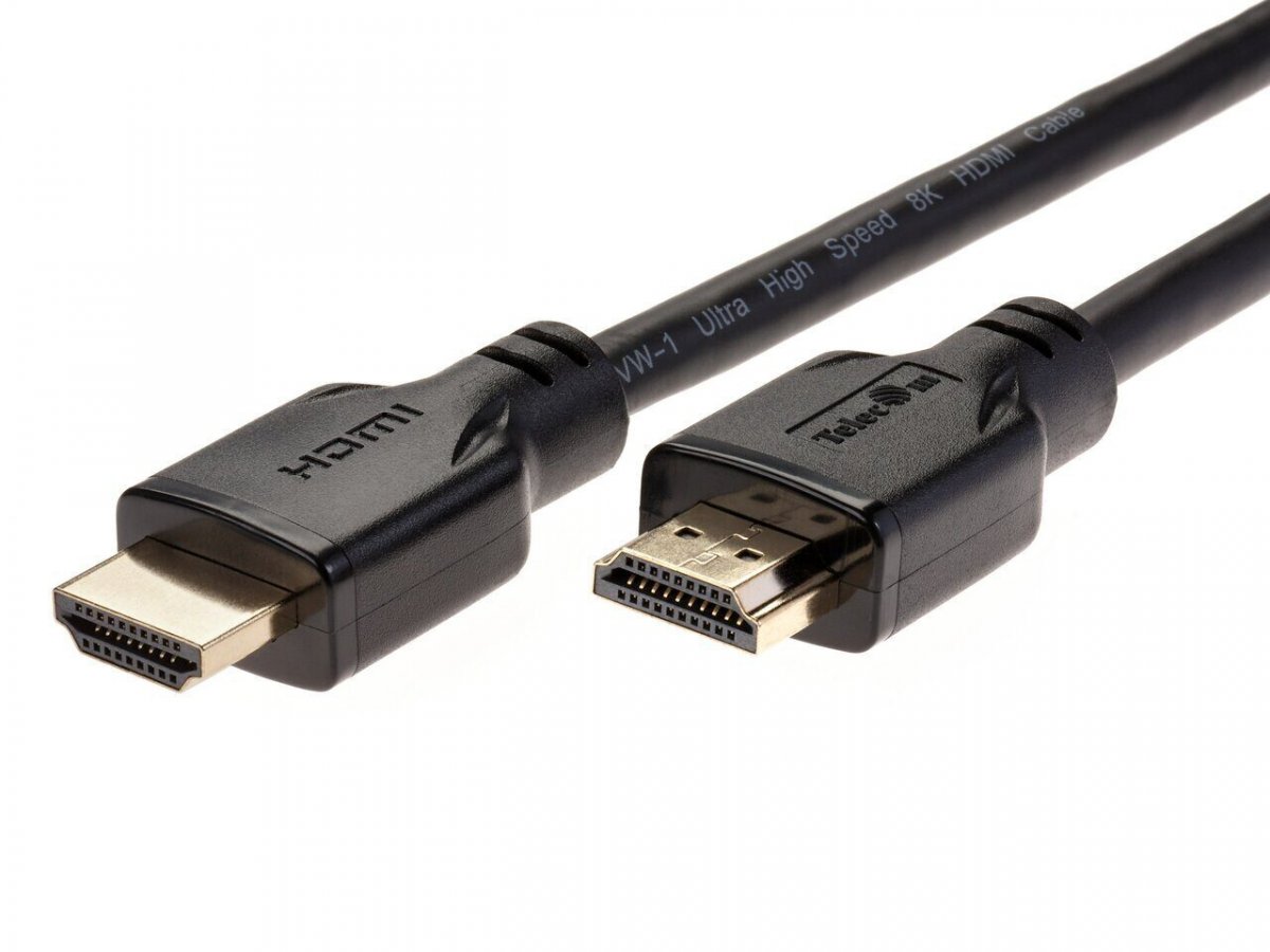 Кабель HDMI 19M/M,ver. 2.1, 8K@60 Hz 0.5m Telecom <TCG255-0.5M>