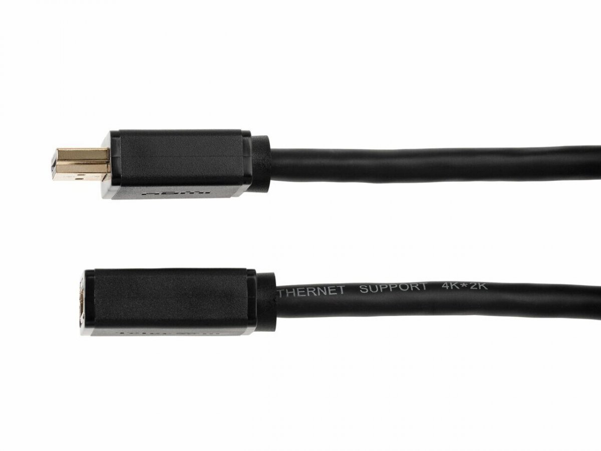 Кабель удлинительный  HDMI-19M---HDMI-19F ver 2.0, 5m, Telecom TCG235MF-5M