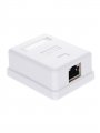 Розетка внешняя RJ-45 (FTP) 5E кат., экранированная TV-COM <STV-1RJ45F>