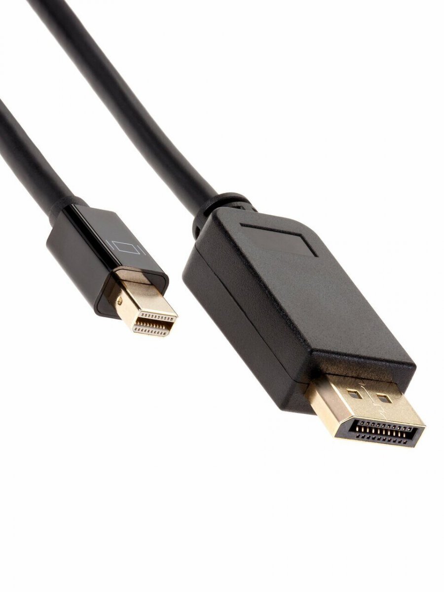 Кабель-переходник Mini DisplayPort M -> Display Port M  4K*60 Hz 1,8м VCOM <CG682-1.8M>