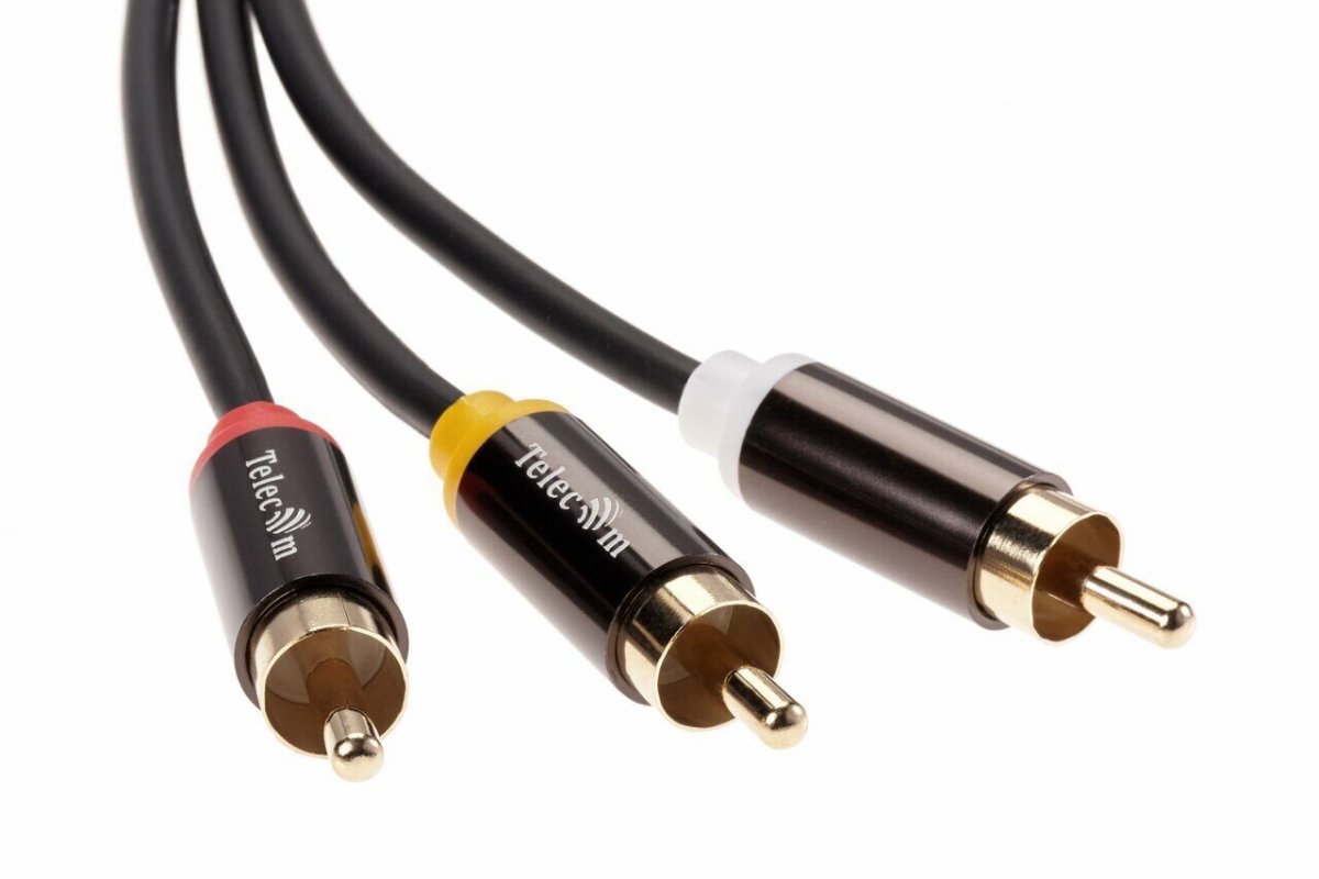 Кабель соединит 3xRCA (M) - 3xRCA (M), 1.5m TelecomPRO<TAV7150M-1.5M>