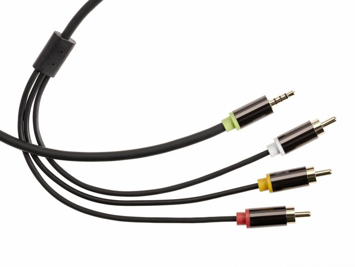 Кабель соединит 3.5 Jack (M)/3 RCA (M), 1.5м, Telecom PRO<TAV4545M-1.5M>