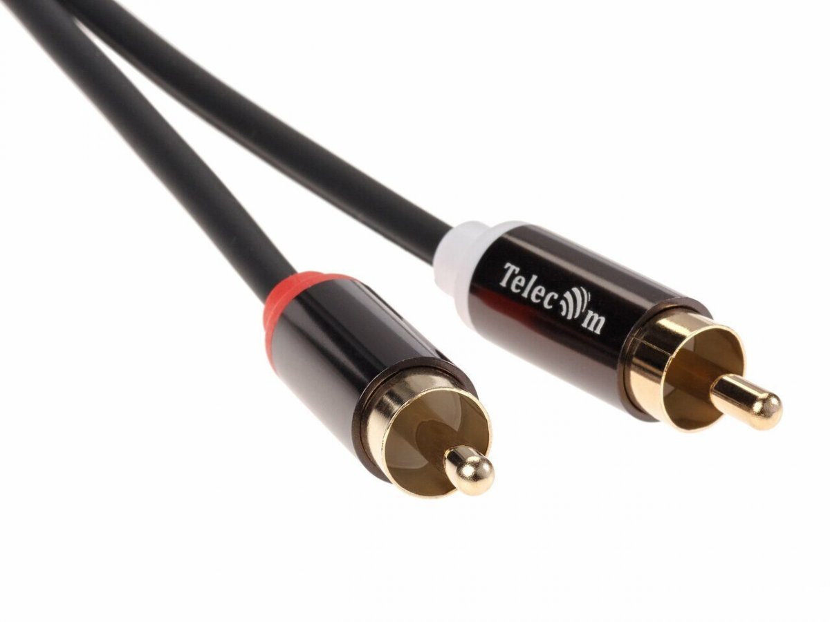 Кабель соединит 3.5 Jack (M) - 2xRCA (M), 3м Telecom PRO <TAV7183M-3M>