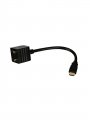Кабель-переходник HDMI-M to 2X-HDMI-F 0.2m , Telecom (TA653)