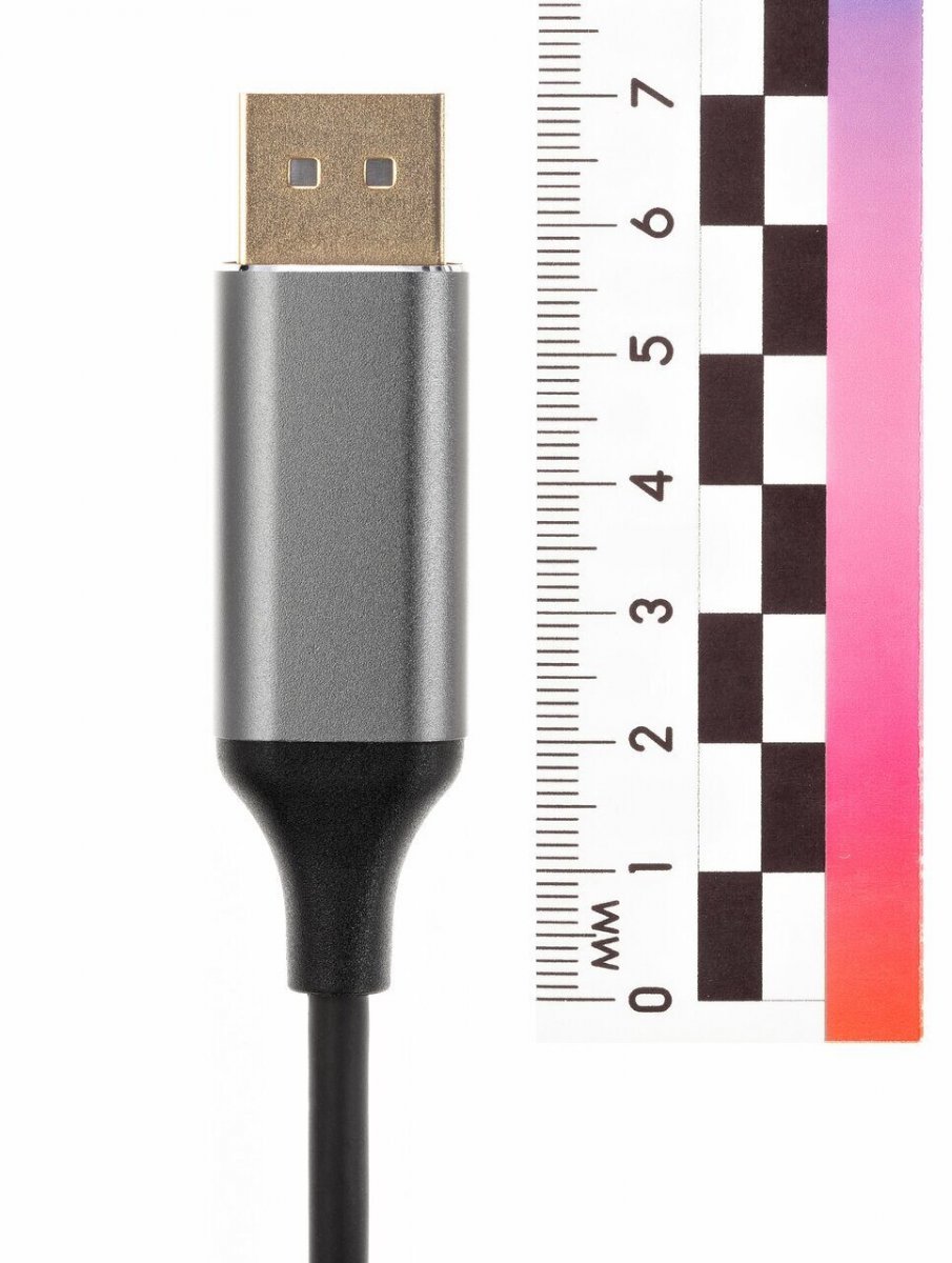 Кабель-адаптер USB 3.1 Type-Cm -->DP(m) 4K@60Hz, 1,8m iOpen (Aopen/Qust) <ACU422MC-1.8M>