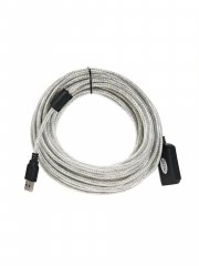 Кабель-адаптер USB2.0-repeater, удлинительный активный Am-Af 10м VCOM