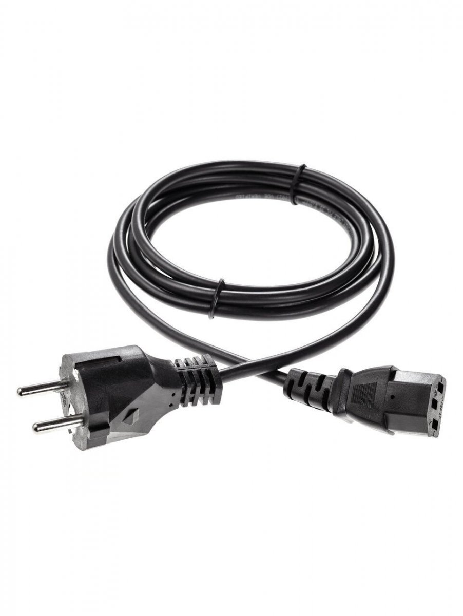 Кабель компьютер - розетка 1.8m 220V (Европейский стандарт)