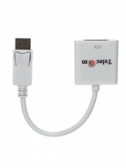 Кабель-переходник DP to DVI-F 0,2m, Telecom (TA557)