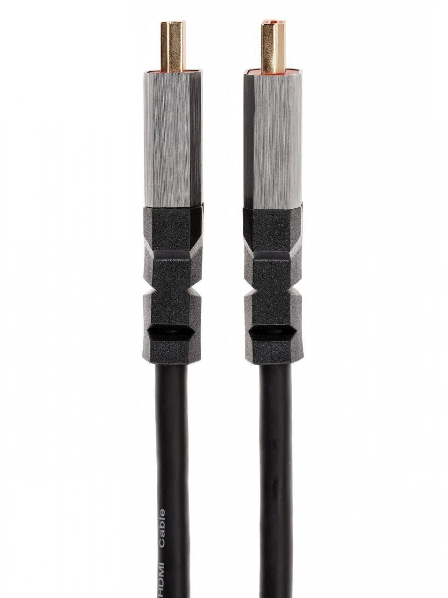 Кабель HDMI 19M/M,ver. 2.1, 8K@60 Hz 1m метал разъемы, Telecom <TCG365-1M>
