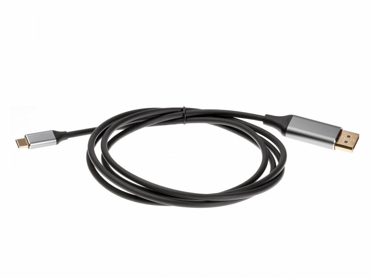 Кабель-адаптер USB 3.1 Type-Cm -->DP(m) 4K@60Hz, 1,8m iOpen (Aopen/Qust) <ACU422MC-1.8M>