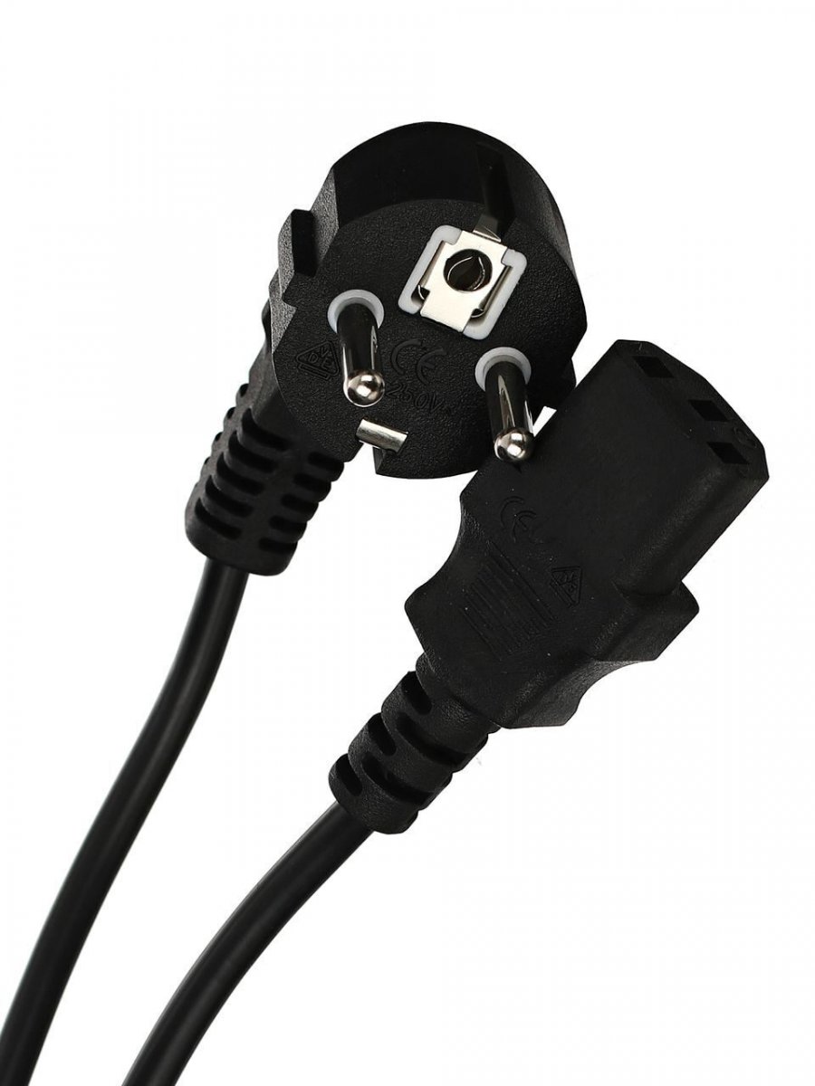 Кабель компьютер-розетка 220V EURO VDE