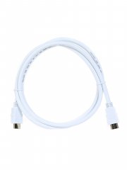 Кабель HDMI 19M/M 1.4V+3D/Ethernet iOpen (Aopen/Qust)  1.8m/2m , белый