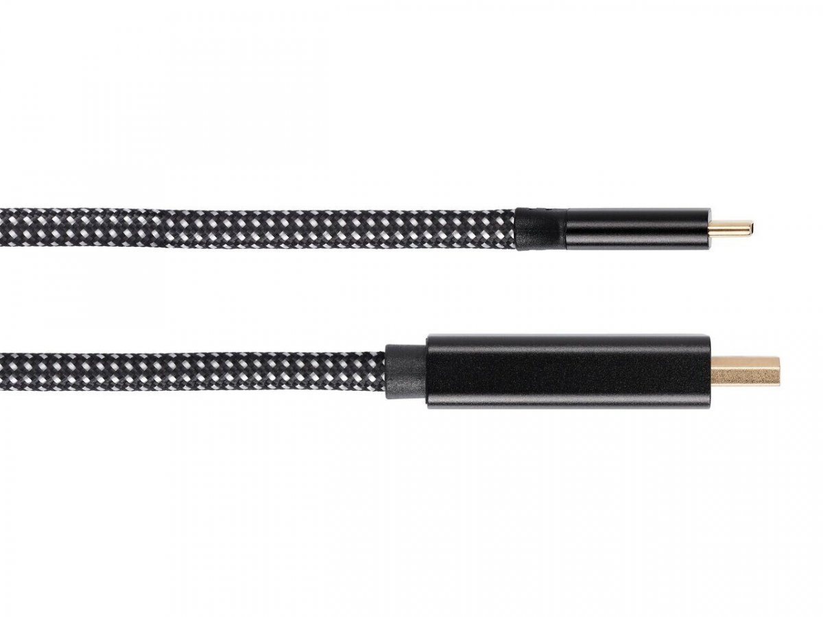 Кабель-адаптер USB Type-Cm --> DP(m) 4K@120Hz 8K@60Hz, 1.8m Telecom <TCC020M-1.8M>