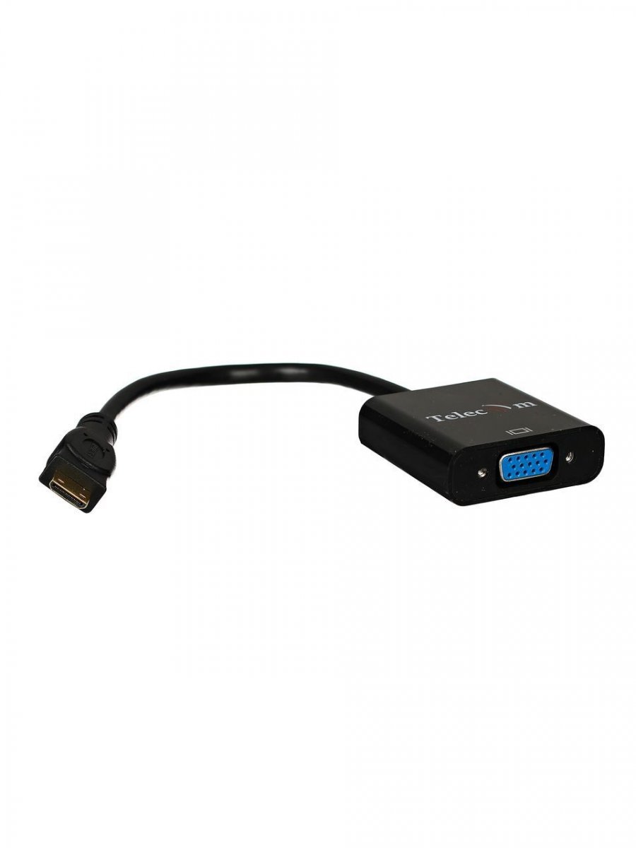 Кабель-переходник Telecom Mini HDMI M to VGA F 0.15m (TA592)