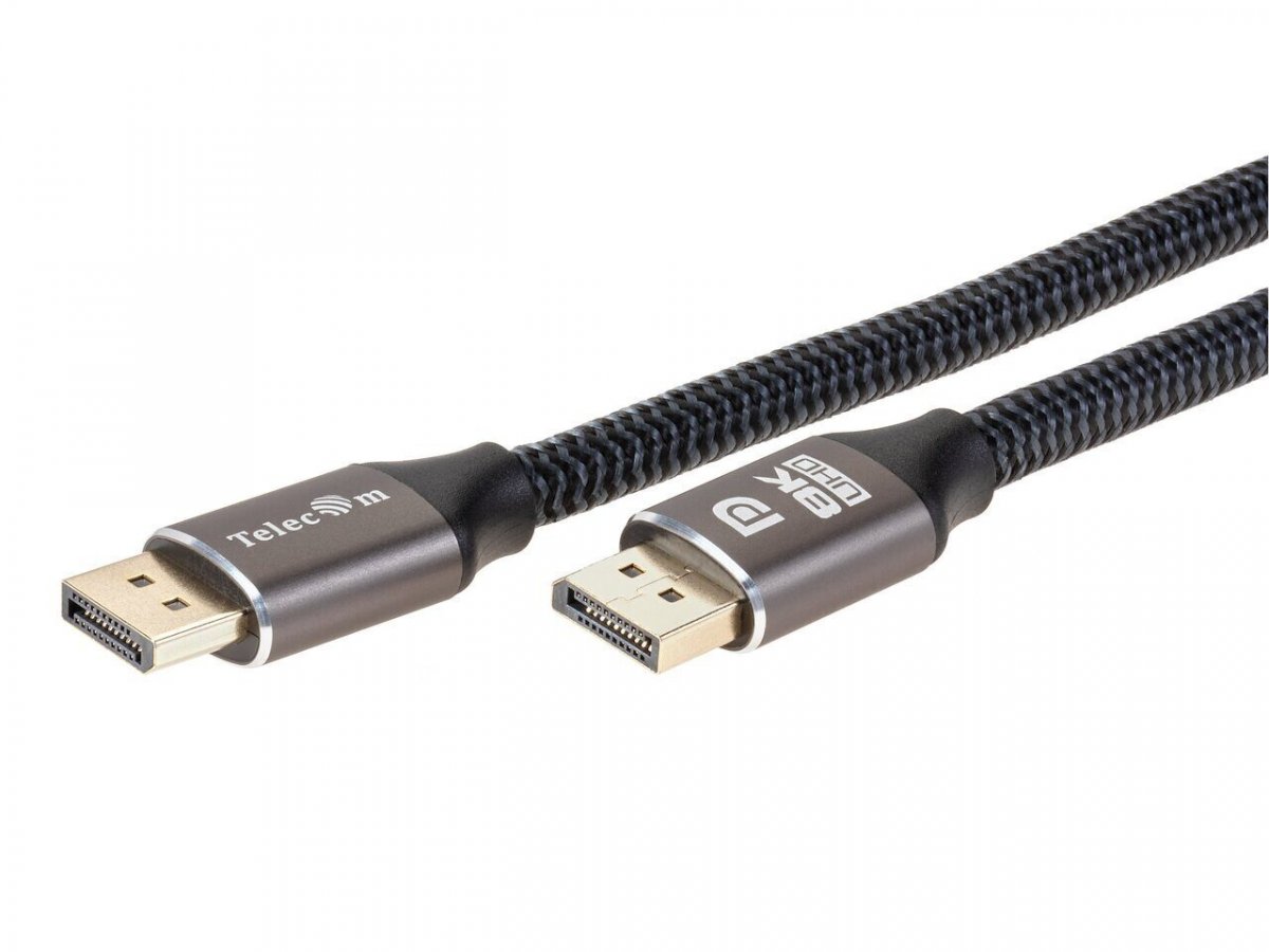Кабель соединительный DP-DP 1.4V 8K@60Hz  1м, Telecom Pro <TCG750-1M>