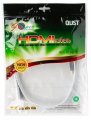 Кабель HDMI 19M/M ver 2.0, 1M, iOpen (Aopen/Qust) <ACG568F-S-1M> серебряно-белый Flat