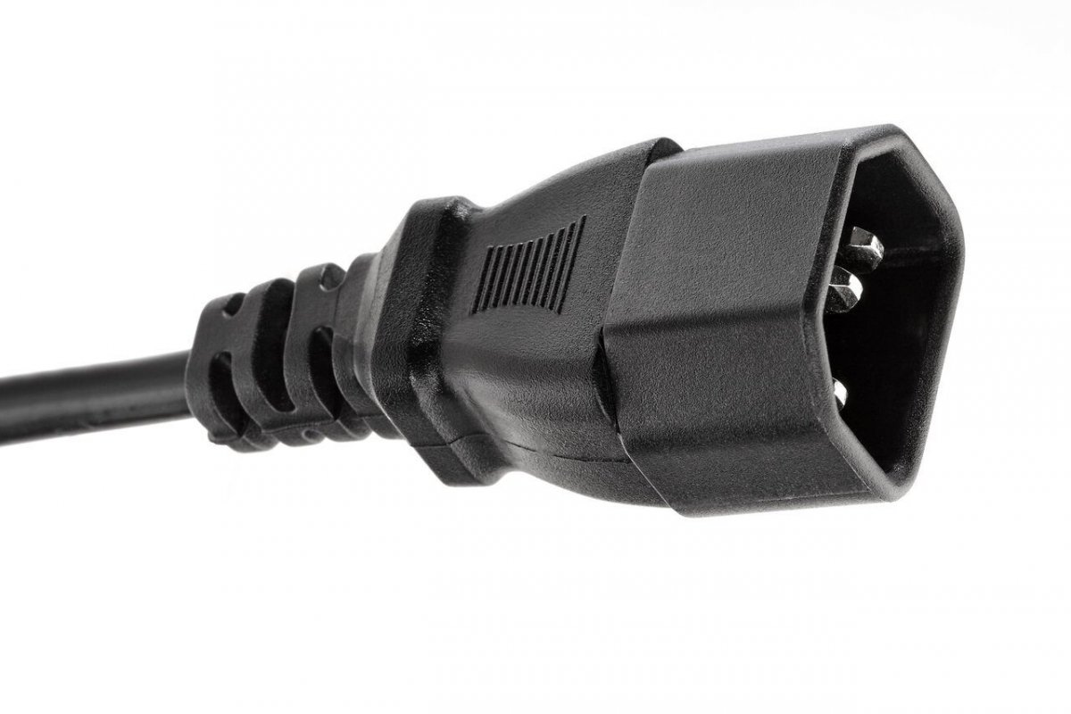 Кабель монитор - компьютер 1.8 м 220V (UPS -> устройство) 3G*0.5mm, iOpen (Aopen/Qust) <ACE001-1.8M>