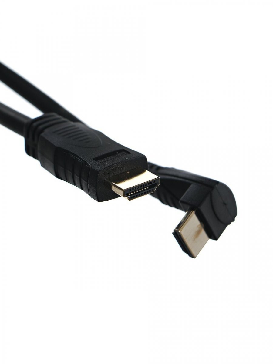 Кабель HDMI<=>HDMI-угловой коннектор 90град 5м, 2.0V VCOM <CG523-5M>