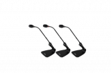 Микрофон Centraverse™ на гусиной шее длиной 30,5 см с предусилителем SHURE CVG12-B/C