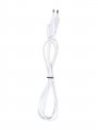 Кабель для аудио-видео техники IEC-320-C7--розетка 220V, 2-pin, 1.8 м ,белый