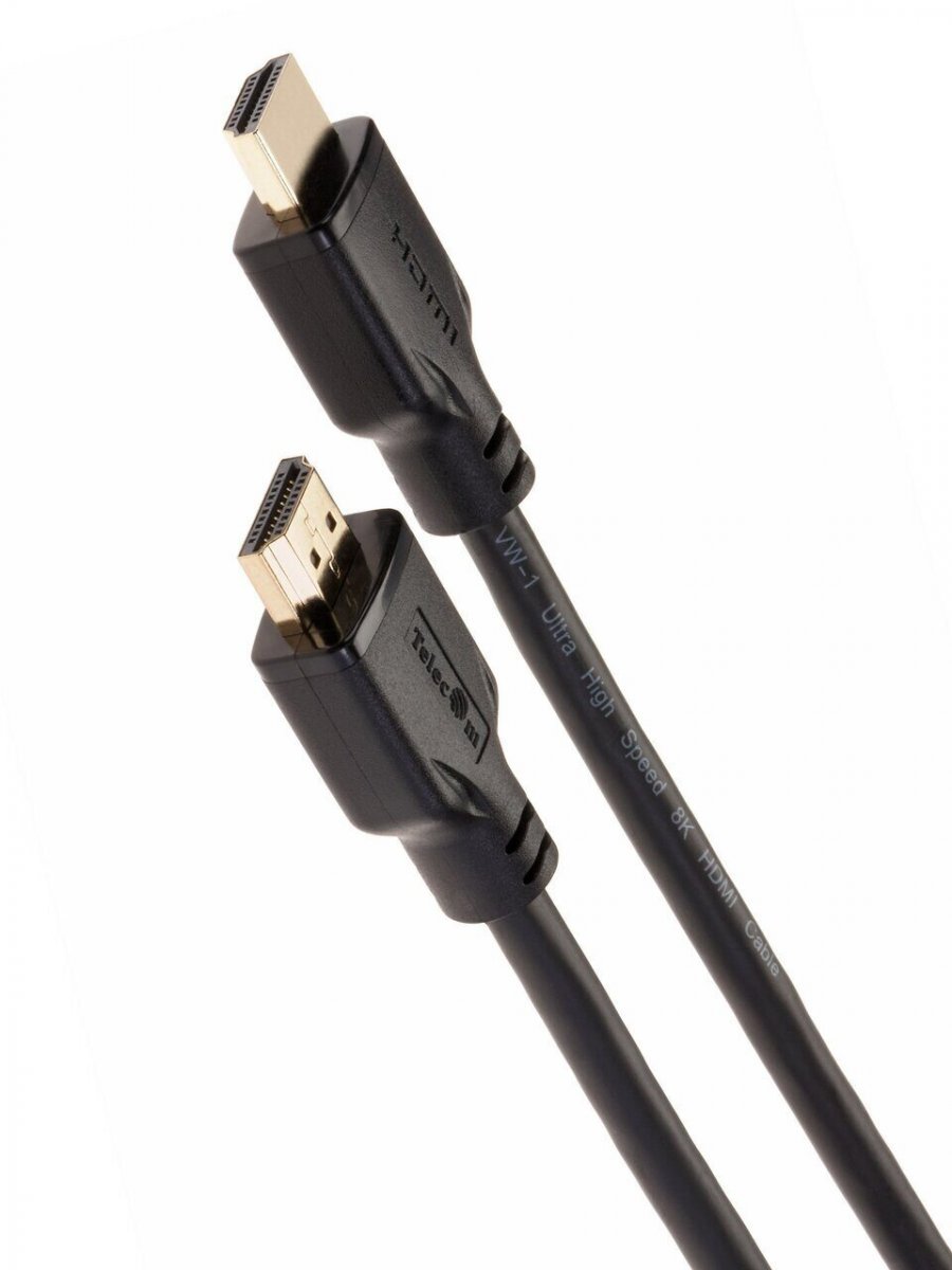 Кабель HDMI 19M/M,ver. 2.1, 8K@60 Hz 1.5m Telecom <TCG255-1.5M>