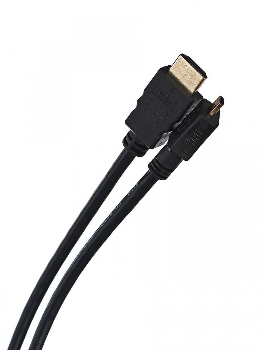 Кабель HDMI to MicroHDMI ver1.4V+3D,1,8m TV-COM <CG583K-1.8M>