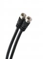 Кабель соединительный антенный RG59 F-male to F-male 2м, Telecom (TAN9520-2M)