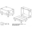 Кейс для хранения и транспортировки 3 x TS-628LA (flat)
