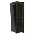 Шкаф напольный 19", 42U Hyperline TTB-4282-AS-RAL9004