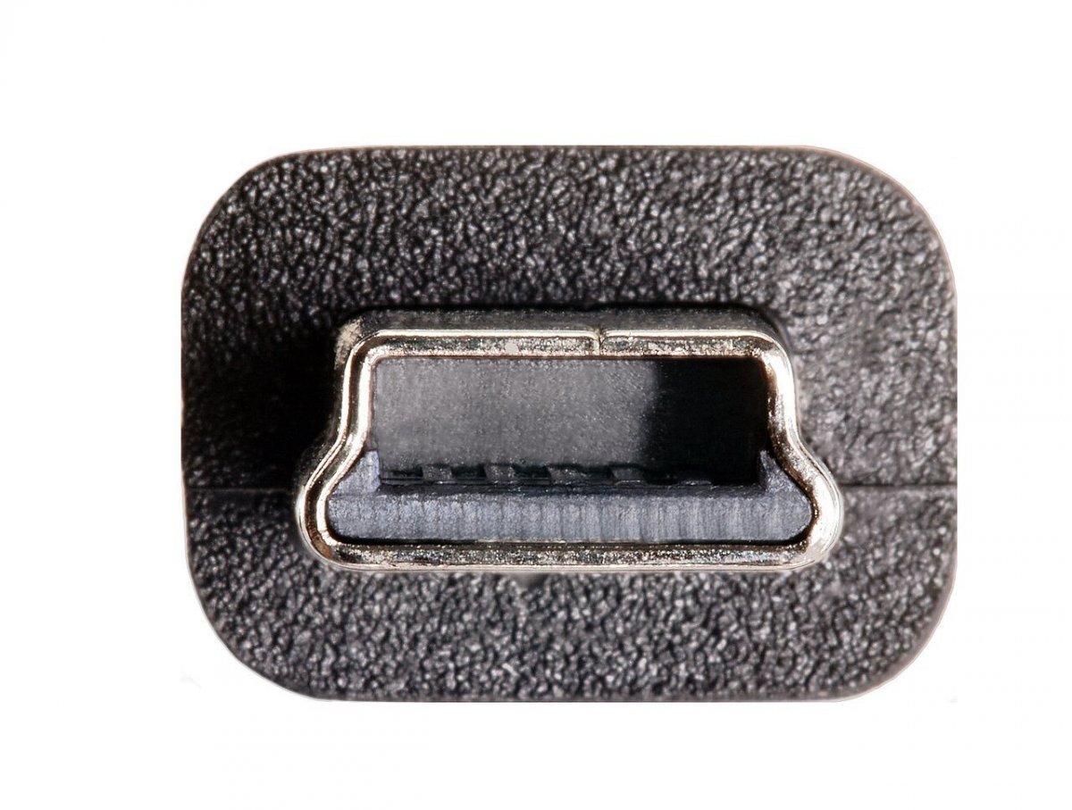 Кабель USB 2.0 A-->mini-B 5P (1.8 м) черный, Telecom<TC6911BK-1.8M>