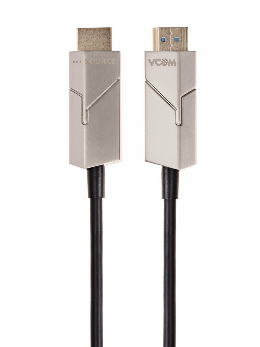 Активный оптический кабель HDMI 19M/M,ver. 2.0, 4K@60 Hz 20m VCOM D3742P-20M