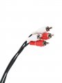 Кабель соединительный 2xRCA (M) - 2xRCA (M) черный 3m, Telecom