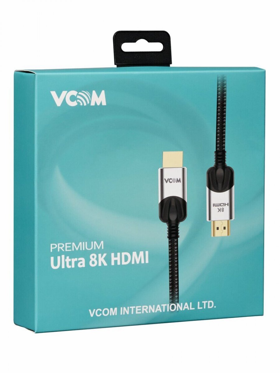 Кабель HDMI 19M/M,ver. 2.1, 8K@60 Hz 3m VCOM CG865-3M
