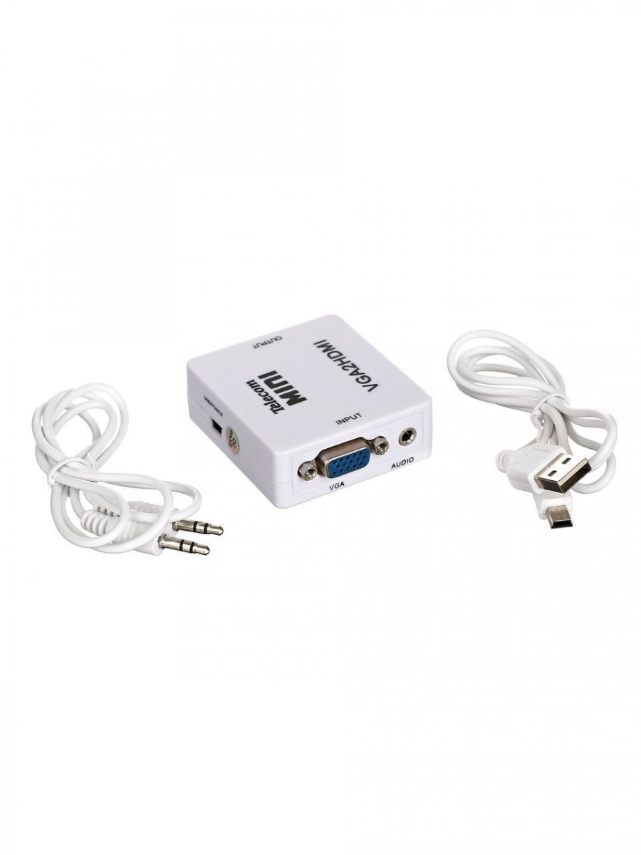 Конвертер VGA+аудио to HDMI Telecom
