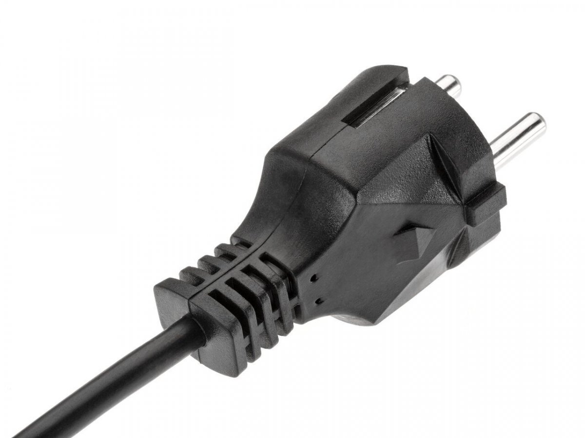 Кабель компьютер - розетка 1.8m 220V (Европейский стандарт)