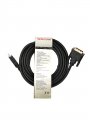 Кабель HDMI to DVI-D Dual Link (19M -25M) 5м, TELECOM