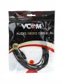 Кабель соединительный VCOM 3.5 Jack (M) - 3.5 Jack (M), стерео, аудио, 3м