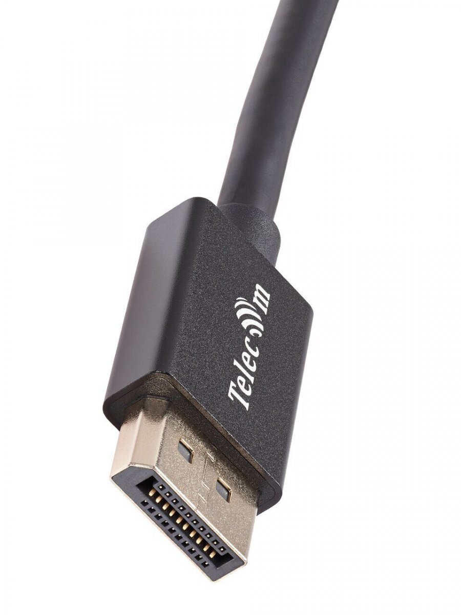 Кабель 1.4V Mini DisplayPort M <--> Display Port M 1,8м  4K@120HZ 8K@60HZ Telecom (TA683M-1.8M)
