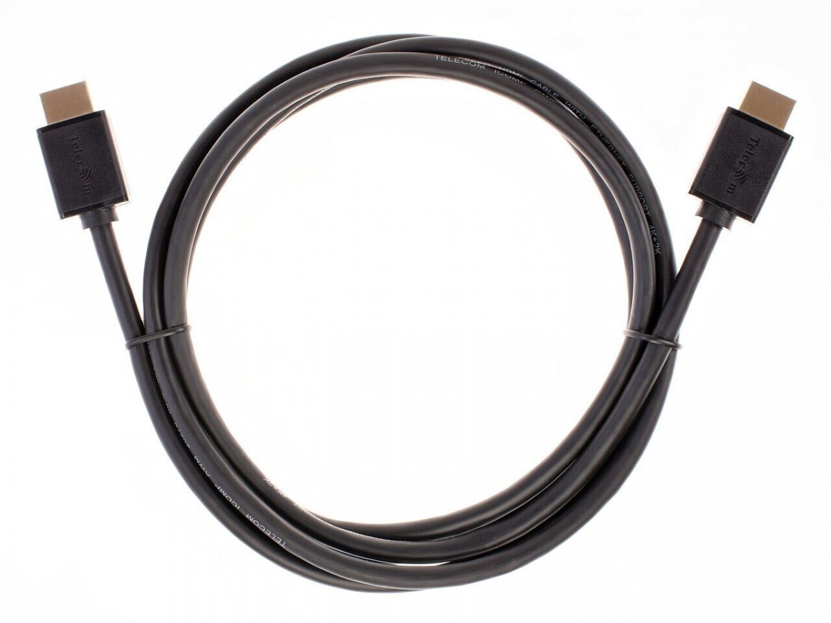 Кабель HDMI-19M --- HDMI-19M ver 2.0+3D/Ethernet ,2m Telecom <TCG215-2M>