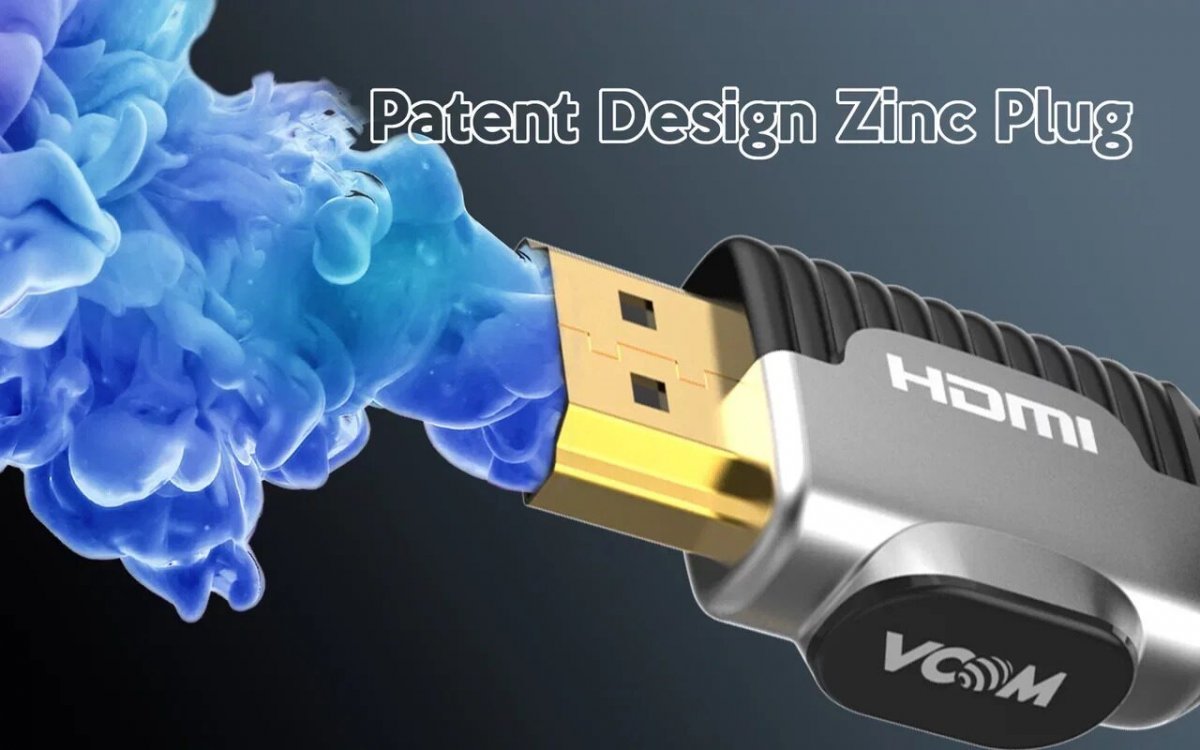 Кабель HDMI 19M/M,ver. 2.1, 8K@60 Hz 1.5m VCOM CG864-1.5M
