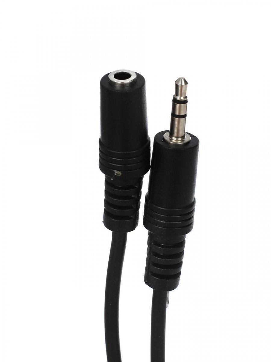 Кабель удлинительный VCOM 3.5 Jack (M) - 3.5 Jack (F), стерео, аудио, 5м