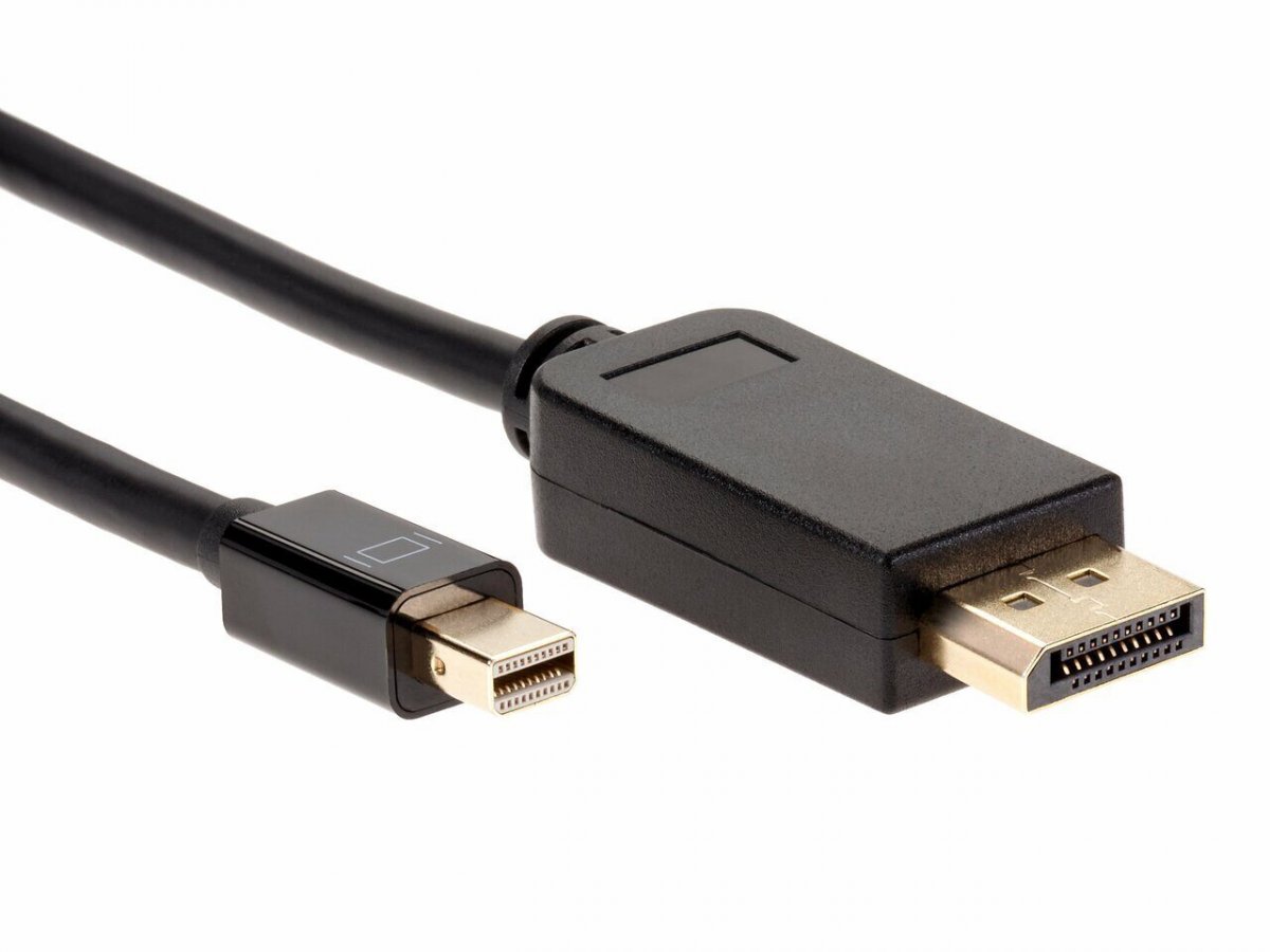 Кабель Mini DisplayPort M -> Display Port M  4K*60 Hz 1,8м iOpen (Aopen/Qust) <ACG682-1.8M>