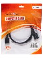 Кабель HDMI-19M --- HDMI-19M ver 2.0+3D/Ethernet ,1m Telecom <TCG215-1M>