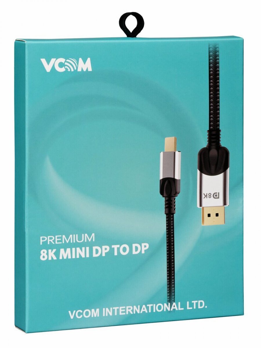 Кабель-переходник Mini DisplayPort M -> Display Port M 1.4V 1,8м VCOM <CG685-1.8M>