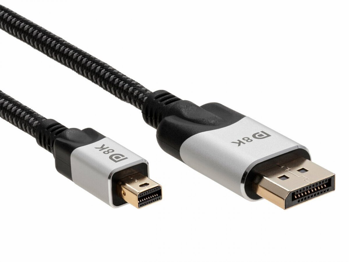 Кабель-переходник Mini DisplayPort M -> Display Port M 1.4V 1,8м VCOM <CG685-1.8M>