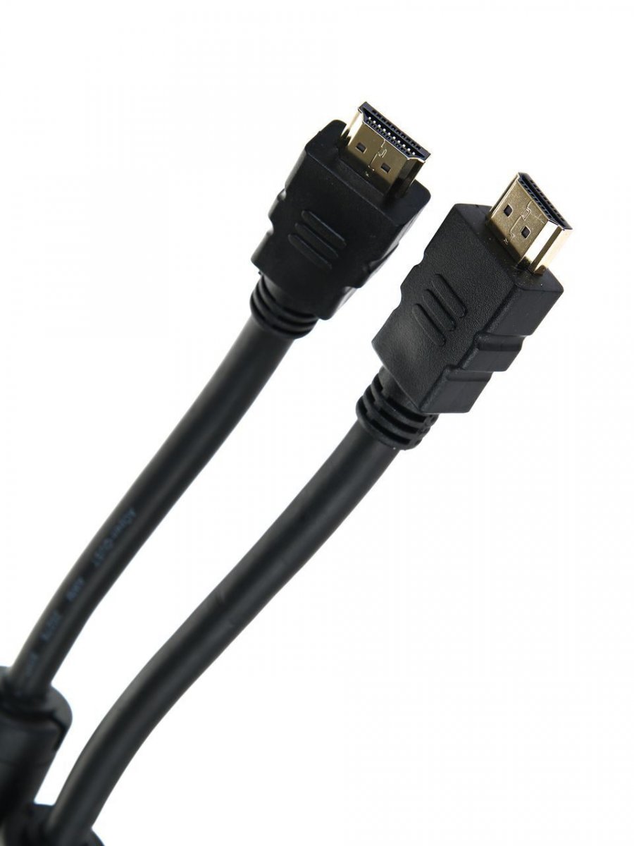 Кабель HDMI 19M/M+2 фильтра 1.4V+3D/Ethernet iOpen (Aopen/Qust) <ACG511D-20M> 20m