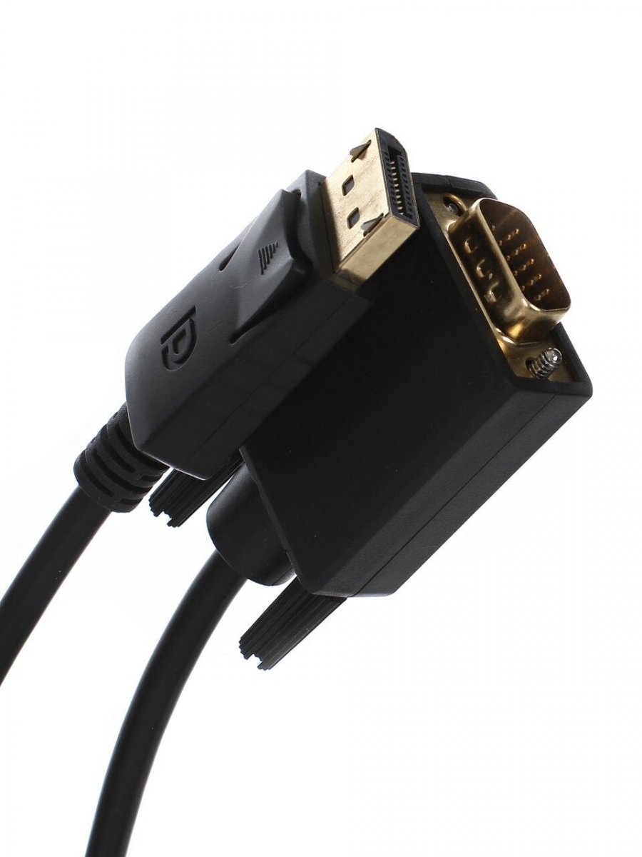 Кабель-переходник DP --> VGA_M/M 1,8м Telecom