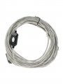 Кабель-адаптер USB2.0-repeater, удлинительный активный <Am-->Af> 15м iOpen (Aopen/Qust) <ACU823-15M>